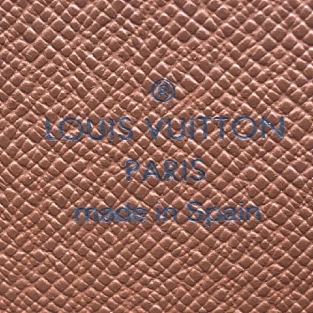Louis Vuitton Vintage Pre-owned Canvas wallets Brown Unisex