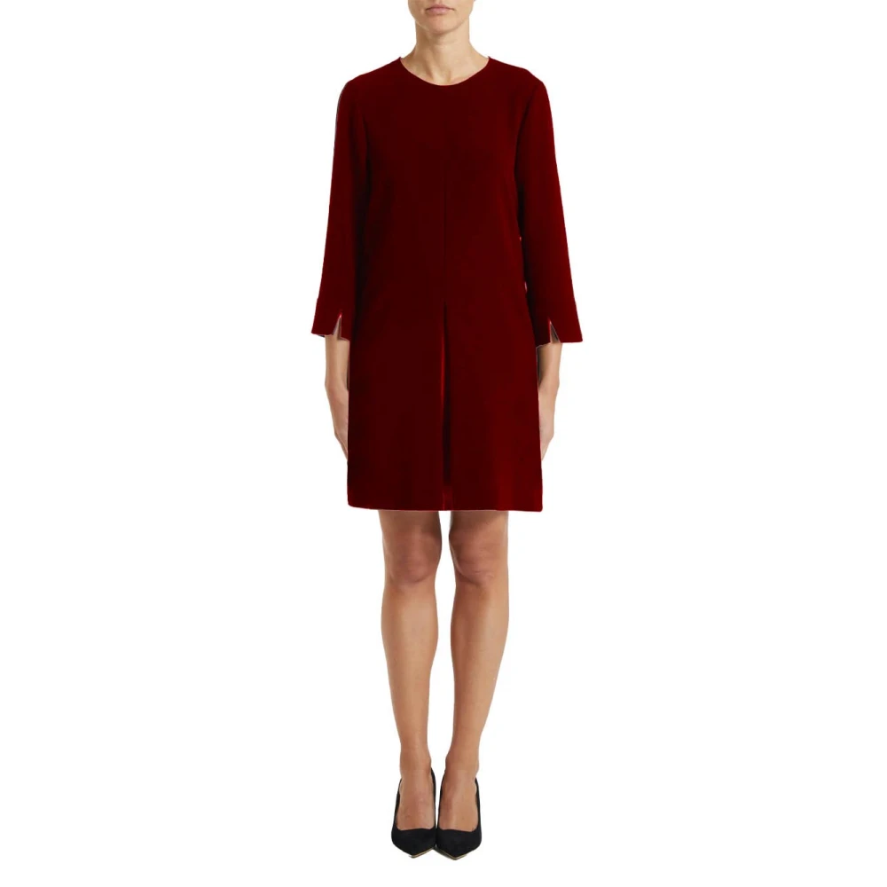 Pennyblack Jurk met Contrastdetails en Wijdere Pasvorm Red Dames