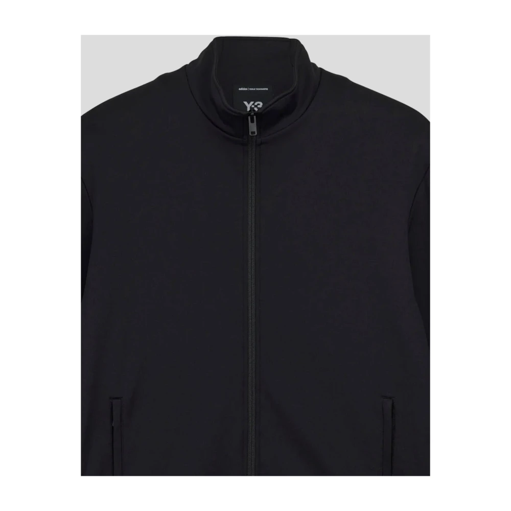 Y-3 Polyester Logo Sweatshirt Black Heren