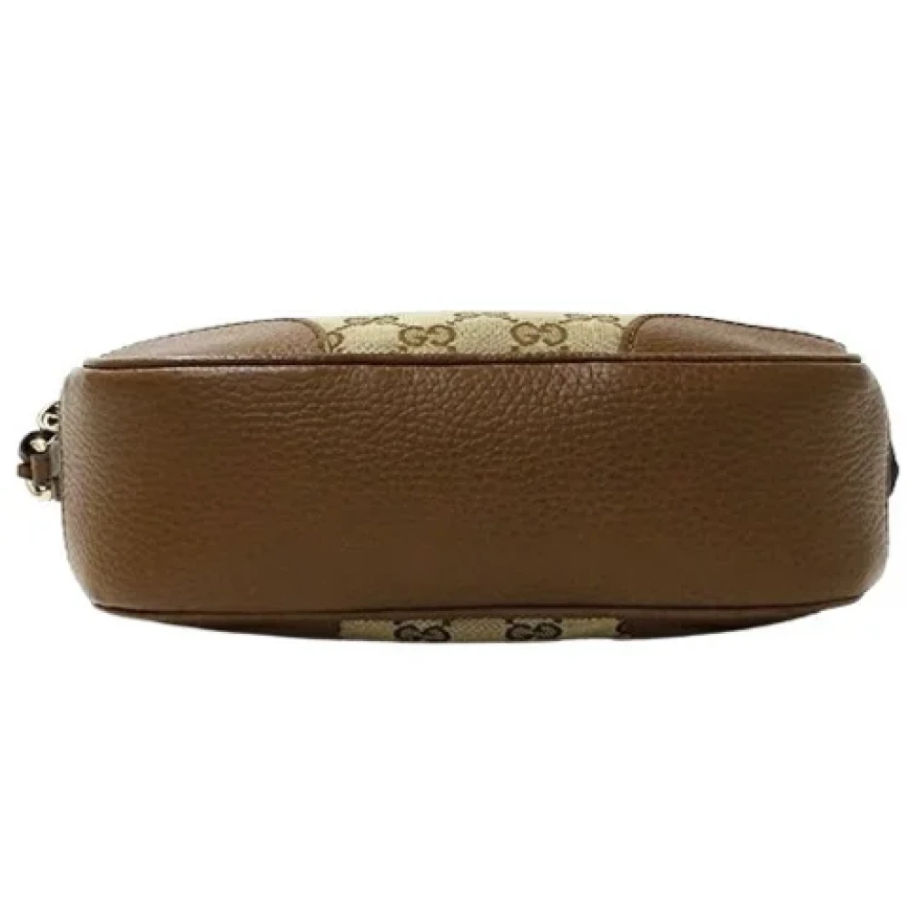 Gucci Vintage Pre-owned Canvas gucci-bags Brown Dames