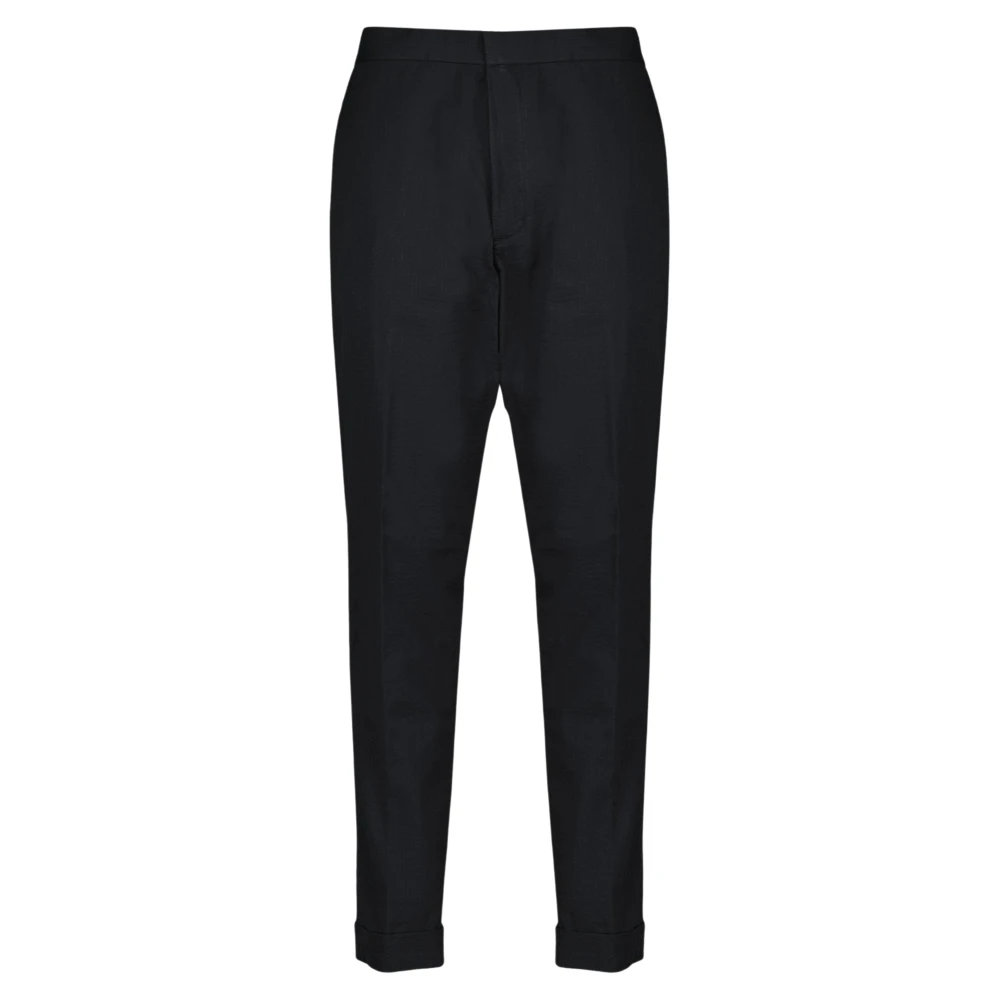 Officine Générale Black Joseph Trousers - Male - Chinos - L - Trousers