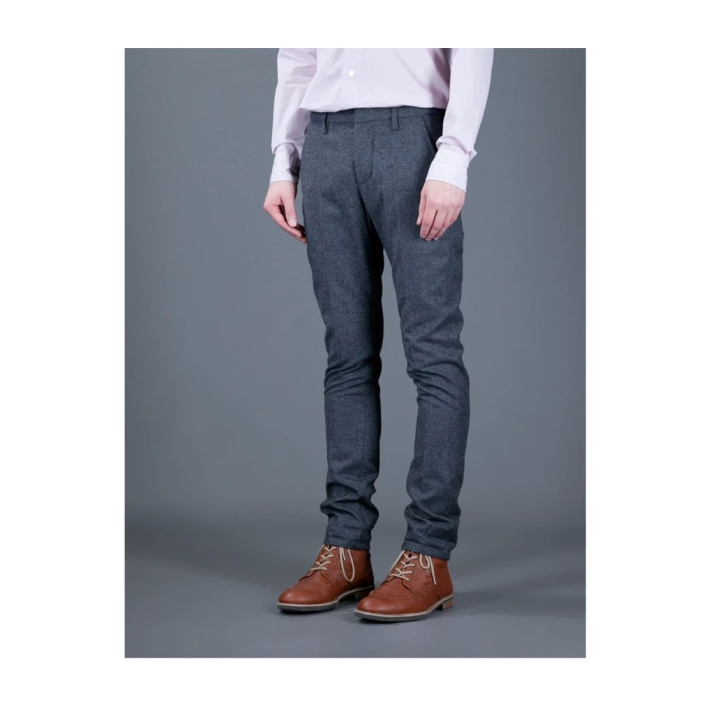 Dondup Chino Broeken Gray Heren