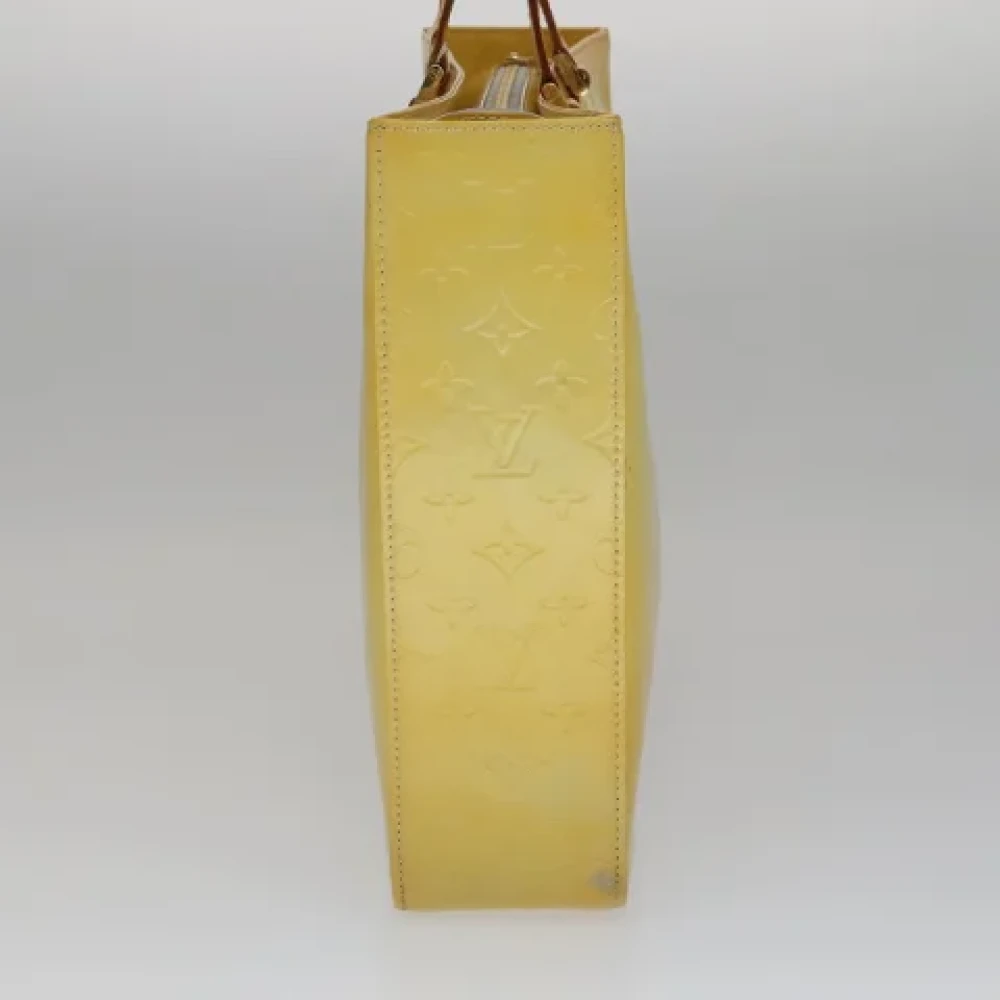 Louis Vuitton Vintage Pre-owned Leather totes Yellow Dames