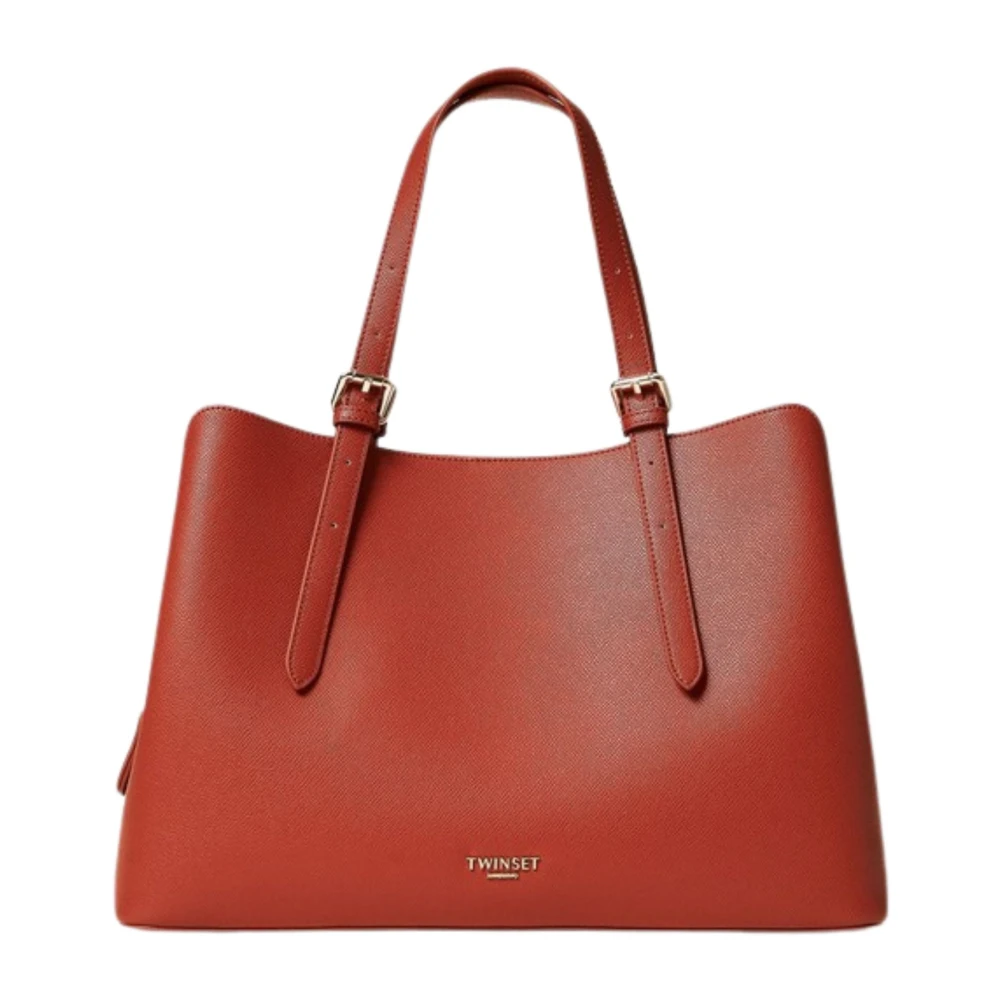Twinset Women's Red Handbags, One Size, Tote Bag