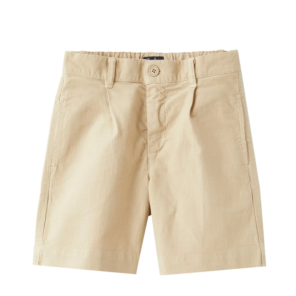 Il Gufo Boys Beige Shorts, 6 Y, Bermuda Shorts