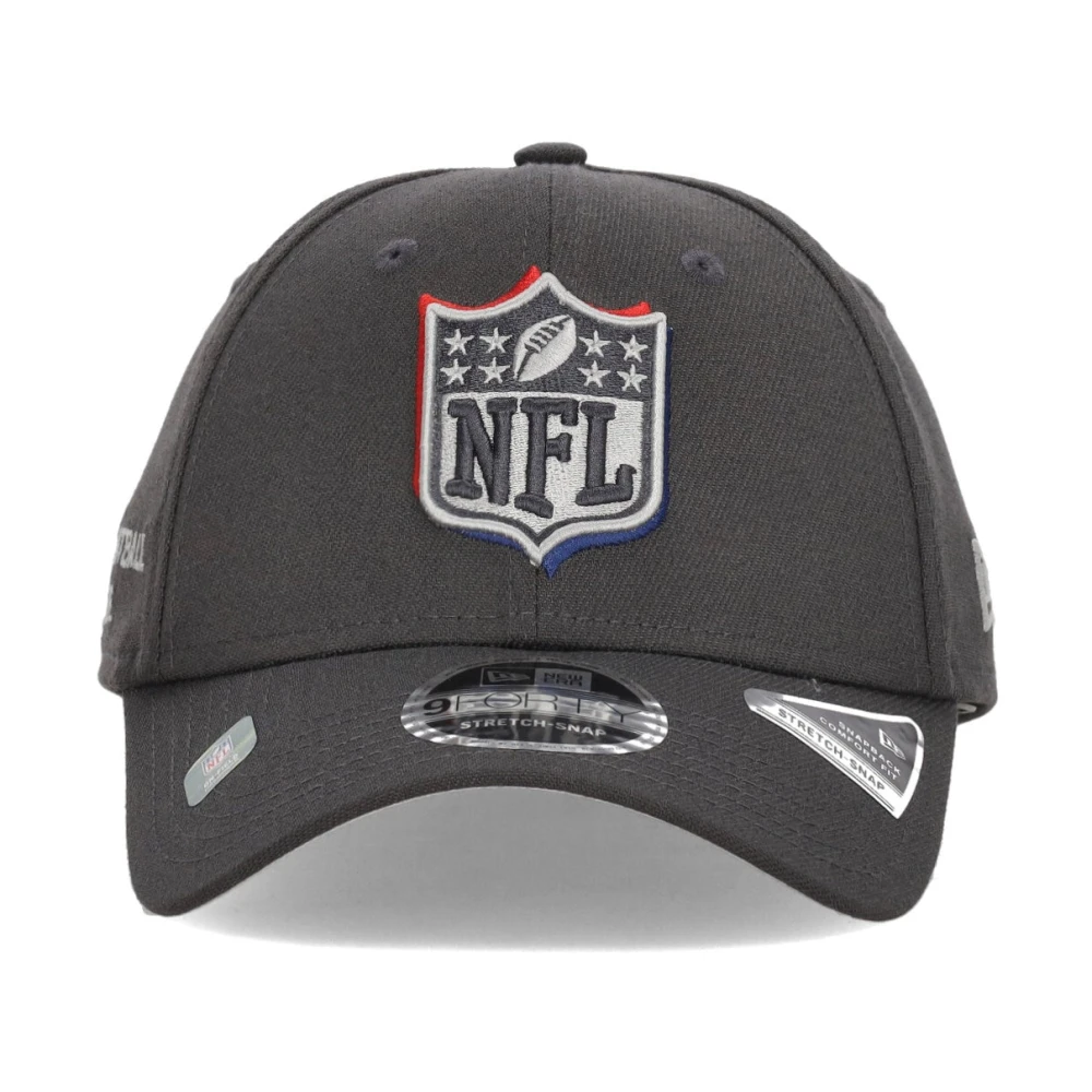 new era Curvy Visor NFL Draft Graphite Hat Gray Heren
