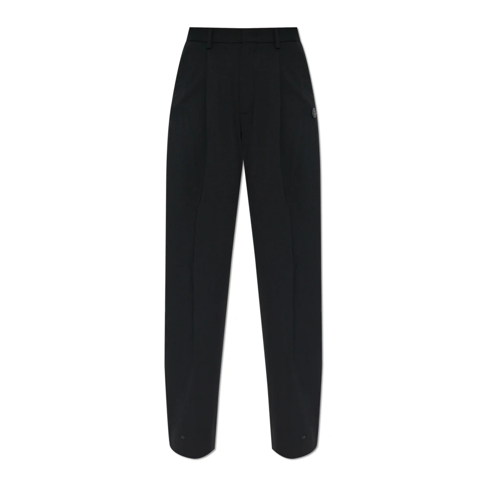 Moncler Donna Nero Pantaloni, S, New,