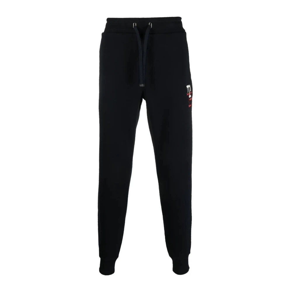 Tommy Hilfiger Blue Sweatpants, Male, Xl, Essential Monogram Sweatpant