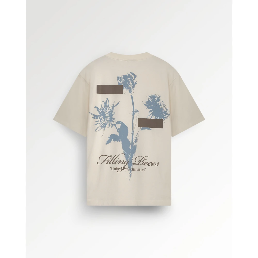 Filling Pieces T-shirt Gardener Antique White Heren