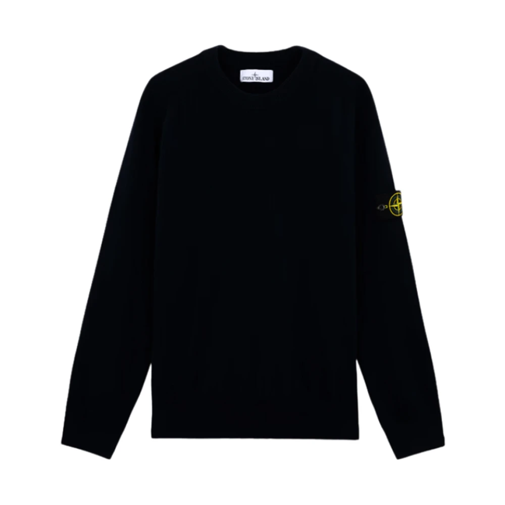 Stone Island Lös Cardigan i Svart Black, Herr