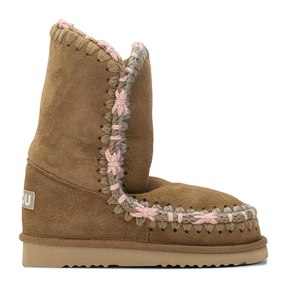 Mou Women's Brown Winter Boots, 7 Uk, Stivali