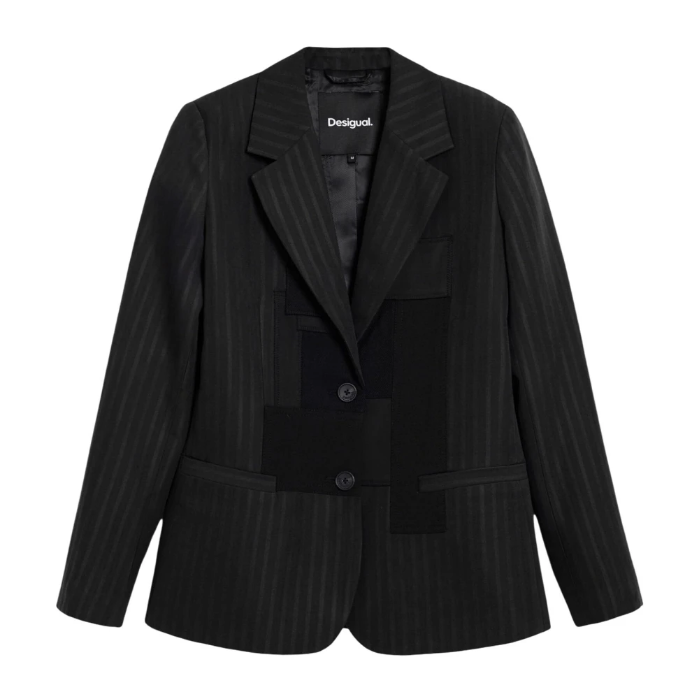 Desigual Donna Grigio Giacche, L, New,