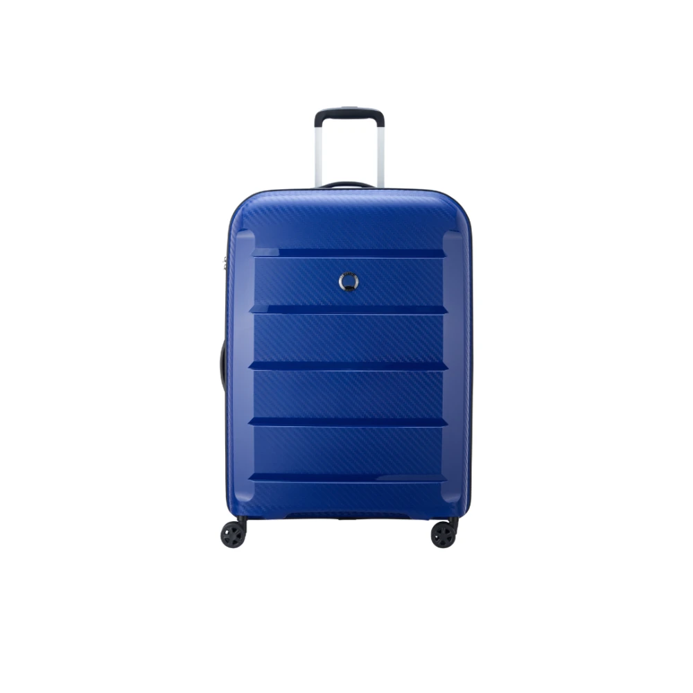 Delsey Unisex Blå Resväskor One Size, Stor Resväska