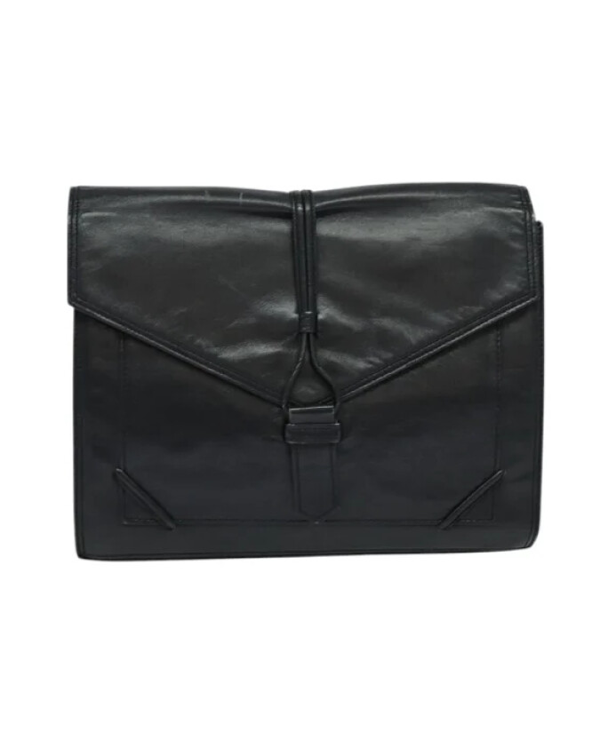 pre-owned-cuir-pochettes-minaudieres