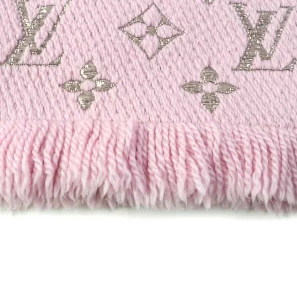 Louis Vuitton Vintage Pre-owned Silk scarves Pink Dames
