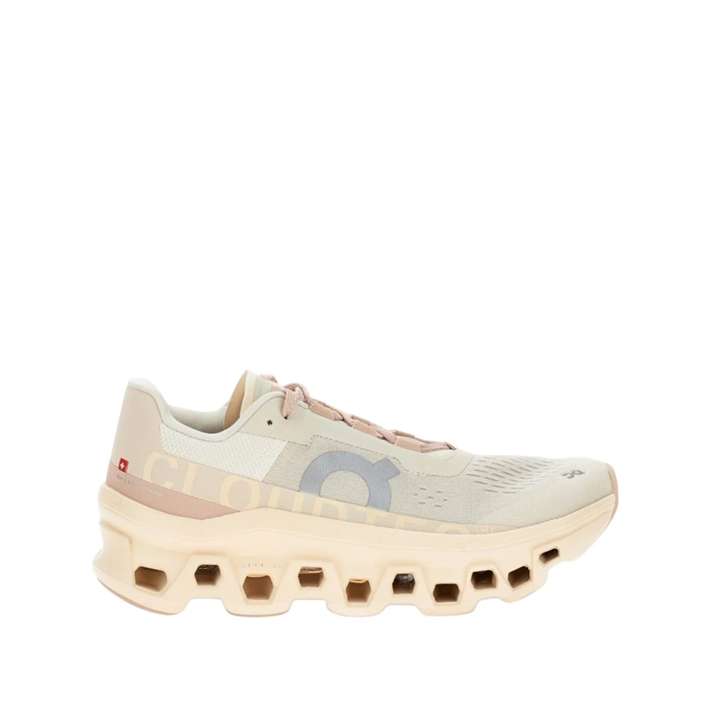 On Running Beige Cloudmonster - Female - Running Shoes - 8 Uk - Sport