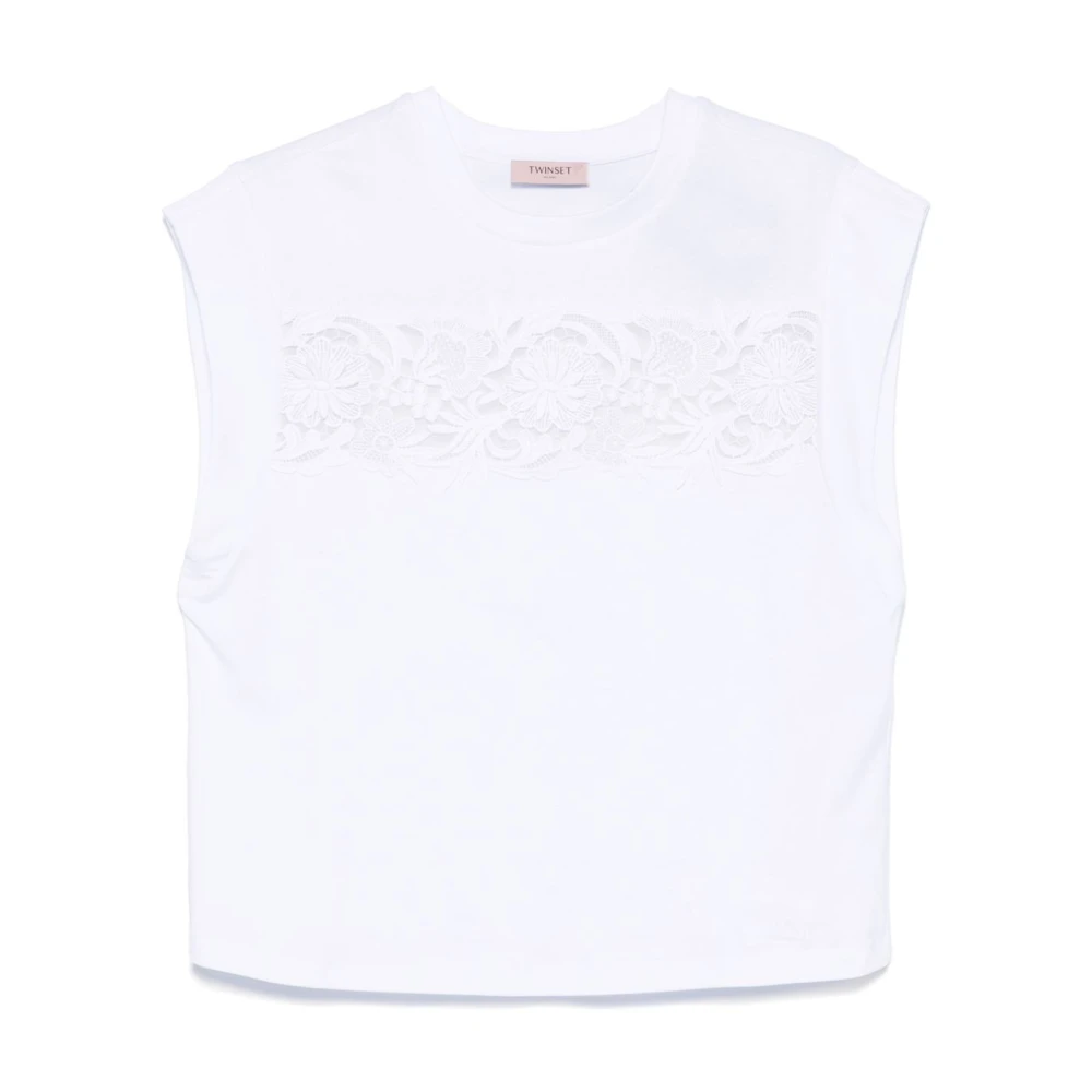 Twinset Witte T-shirts en Polos White Dames