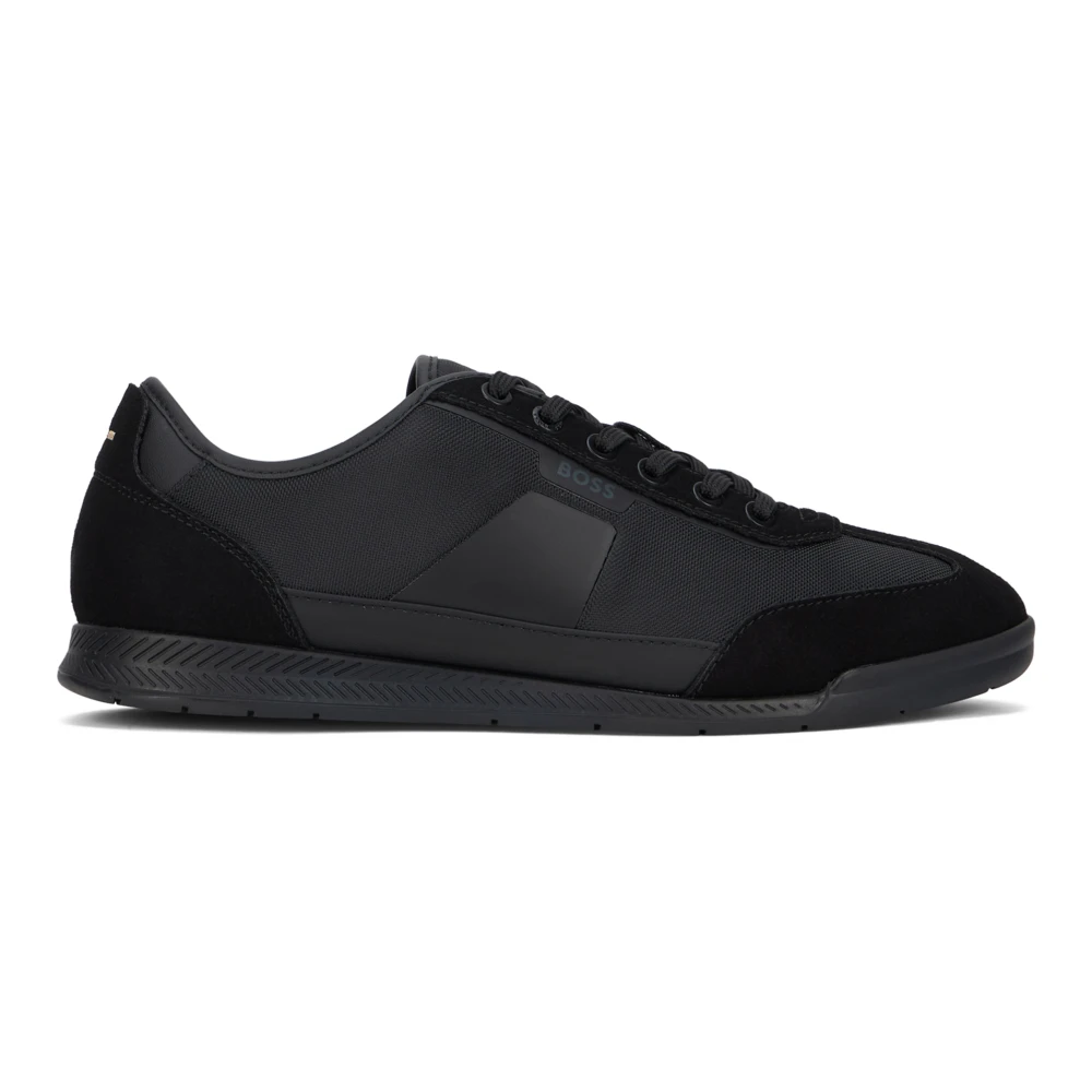 Hugo Men's Black Nitan Low-Top Trainers - Sneakers - 7 Uk - Shoes
