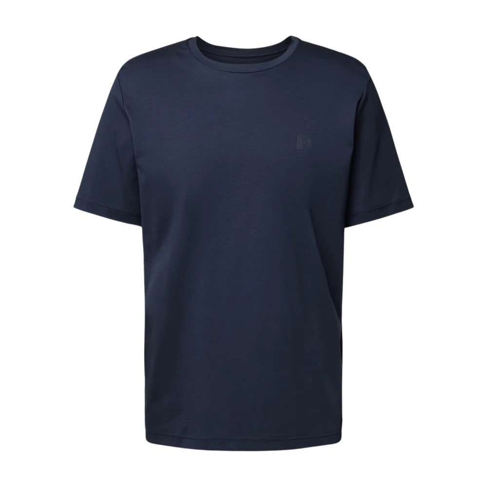 BALDESSARINI Donkerblauw Katoenen T-shirt voor Mannen Blue Heren