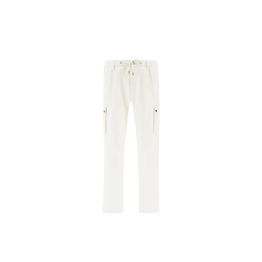 Herno Tapered Broek White Heren