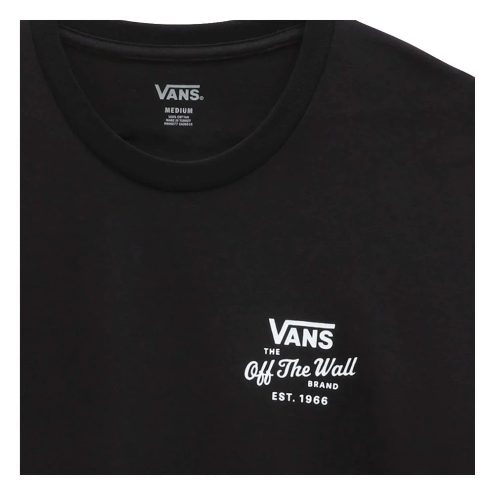 Vans Gewerkte T-shirt Black Heren
