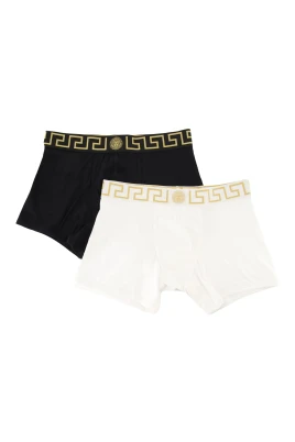 Greca Border Long Trunks 2-Pack