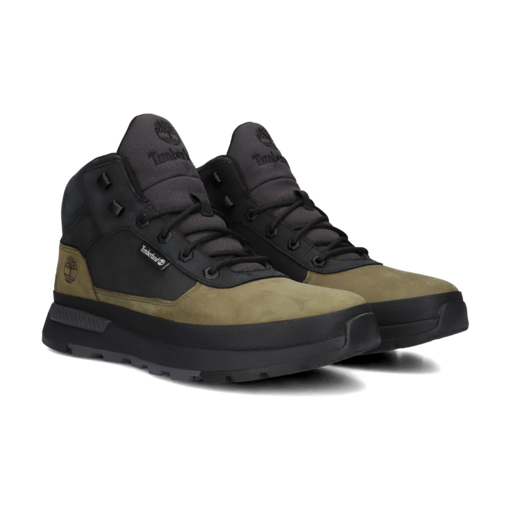 Timberland Field Trekker Mid Lace Sneakers Green Heren