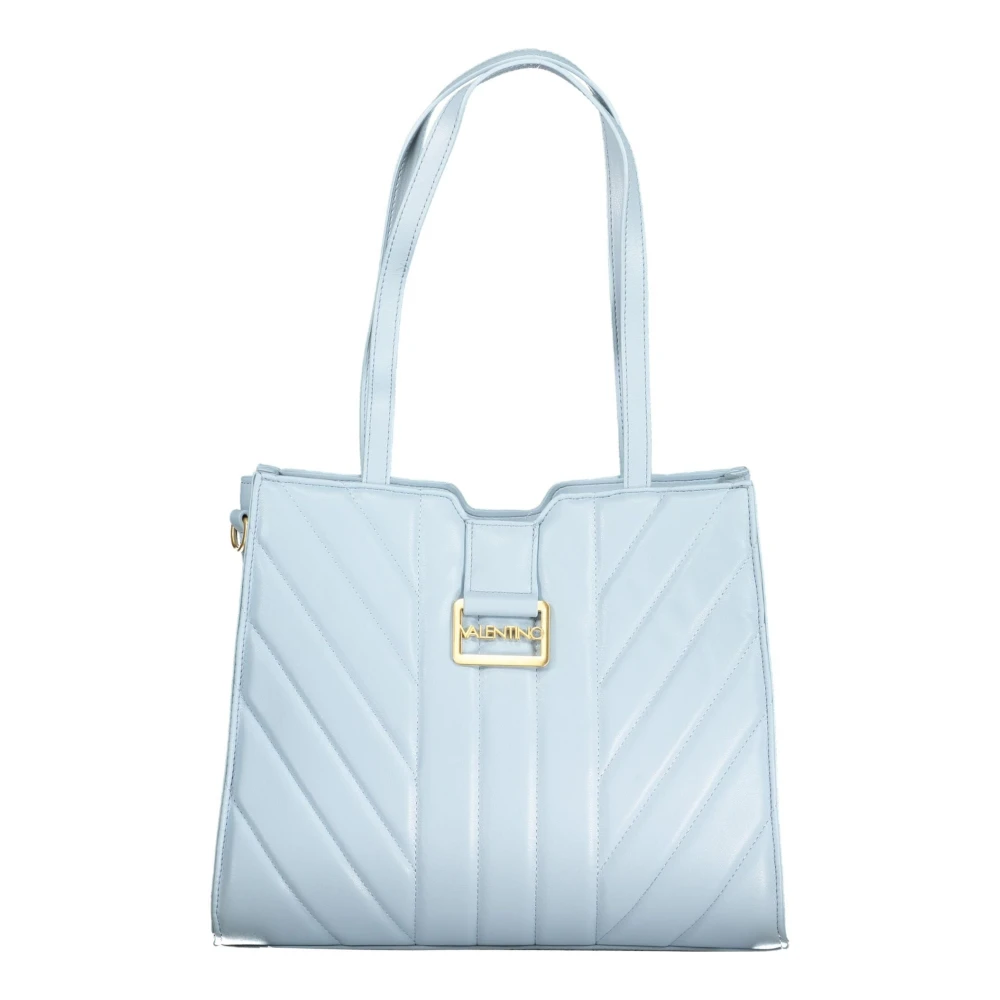 Valentino by Mario Valentino Blauwe Schoudertas met Kettinghandvat Blue Dames