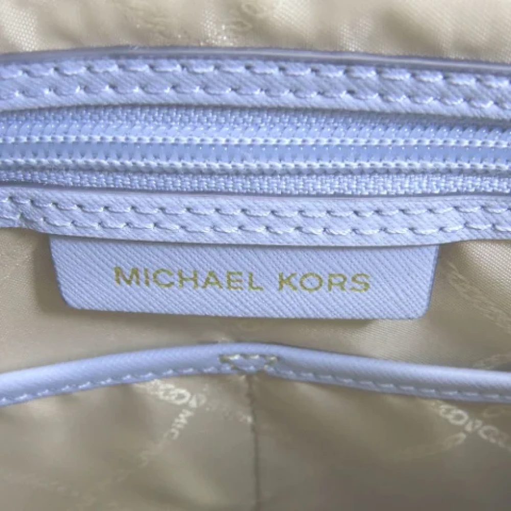 Michael Kors Pre-owned Leather totes Blue Dames