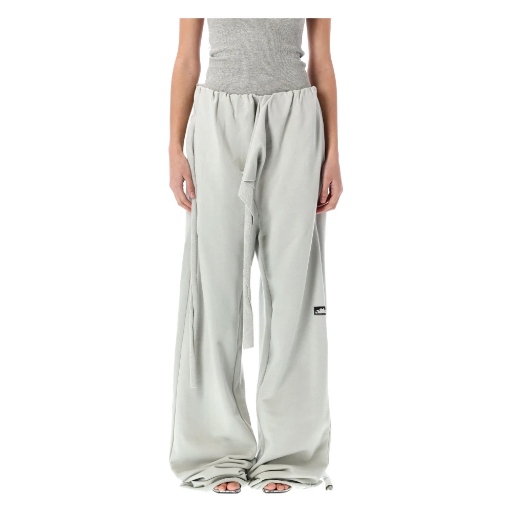 Ottolinger Grijze Wrap Track Broek Elastische Tailleband Gray Dames