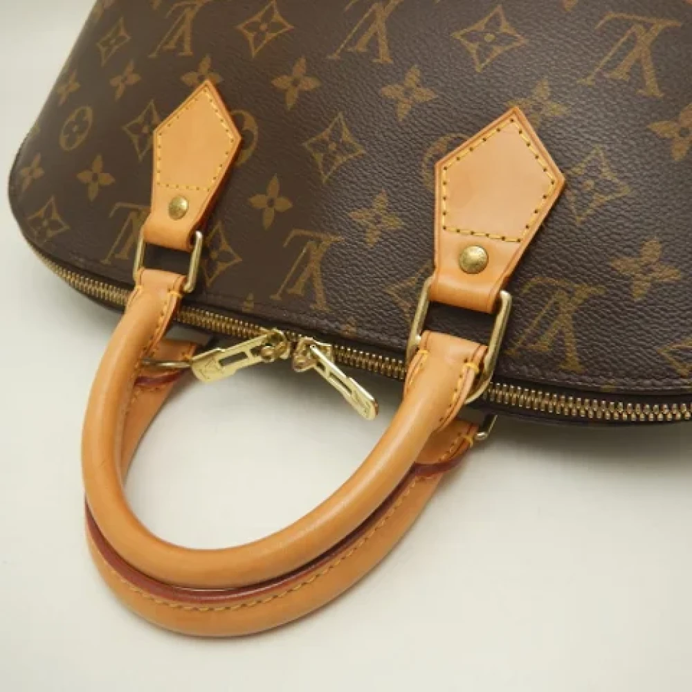 Louis Vuitton Vintage Pre-owned Fabric handbags Brown Dames