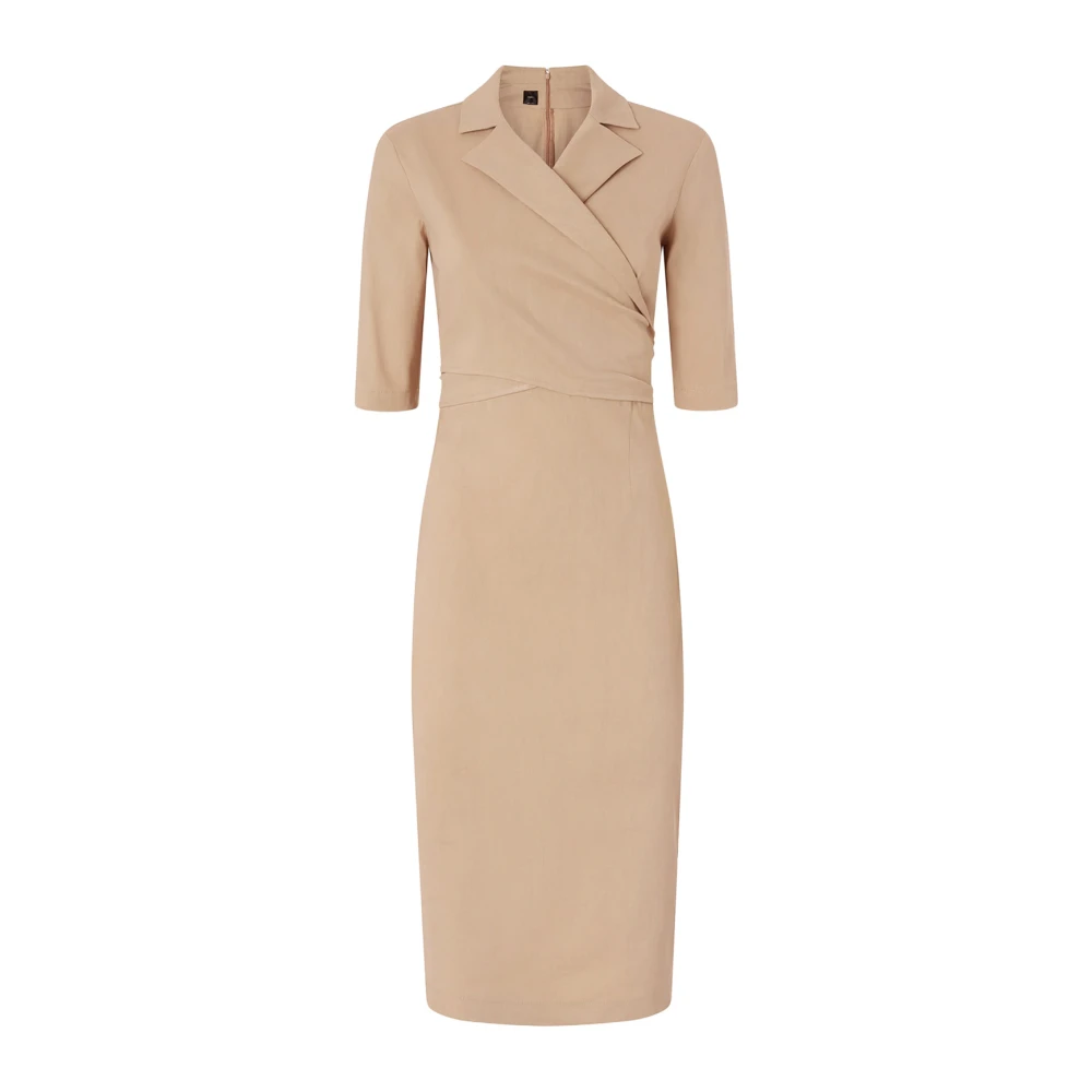 Pinko , Damen, Kleider, Beige, S 