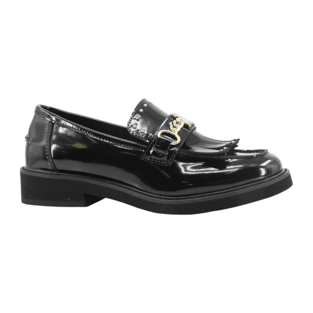 Patrizia Pepe Donna Nero - Mocassino - Shoes - 37 Eu