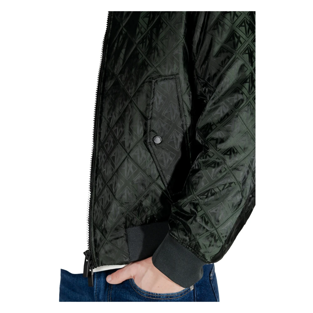 Armani Exchange Heren Donsjassen Lente Zomer Collectie Black Heren