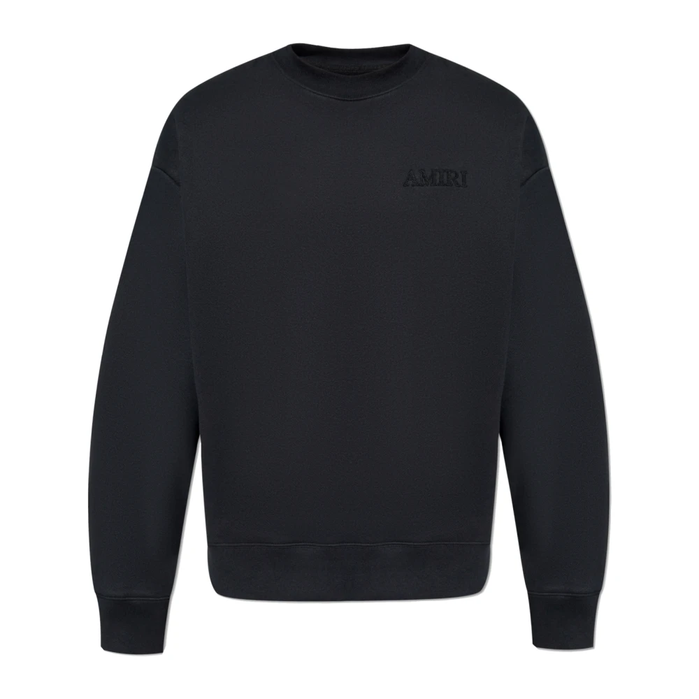 Amiri Hoodie met logo Black Heren