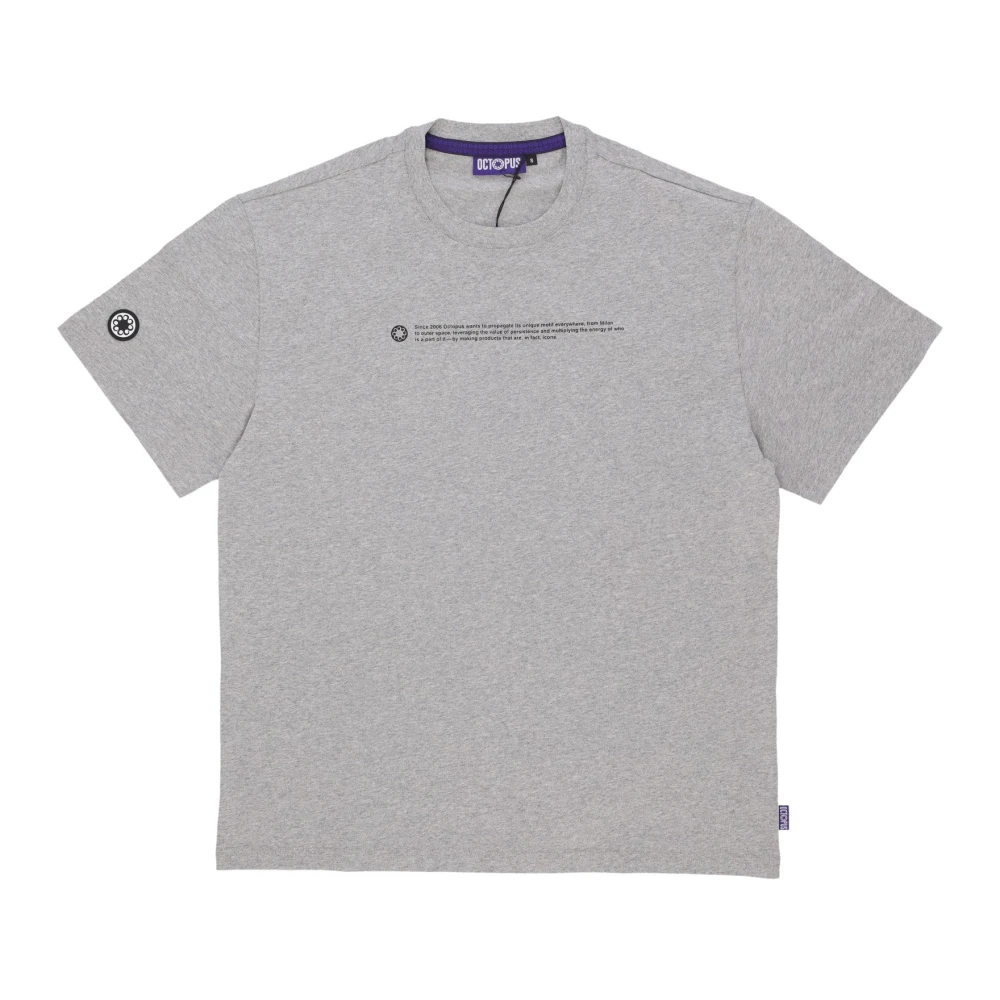 Octopus Logo Tee Lichtgrijs Gray Heren