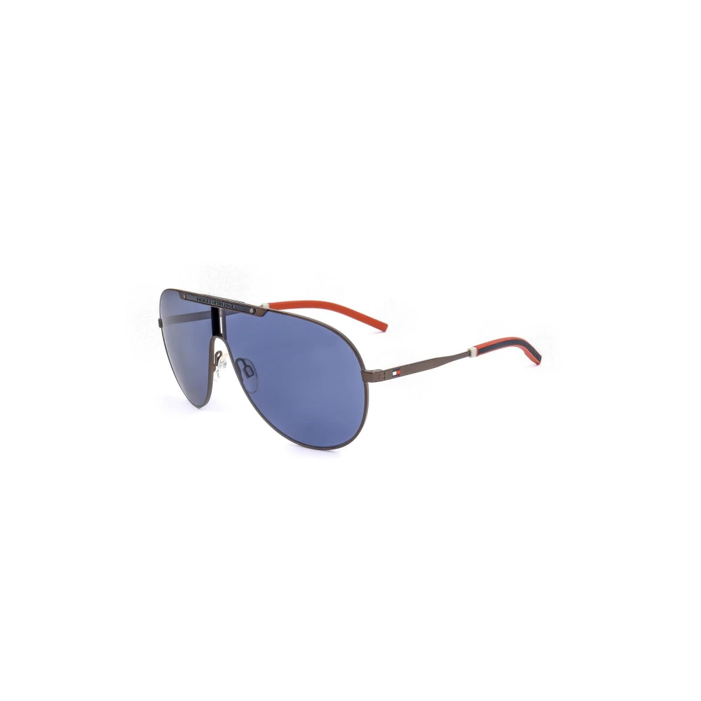 Tommy Hilfiger Men's Blue Aviator Sunglasses