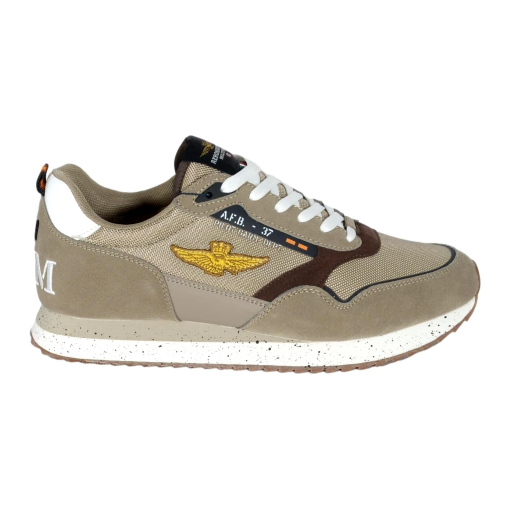 Aeronautica Militare 261Sc0288Uct03545 Sneakers Heren Schoenen Beige