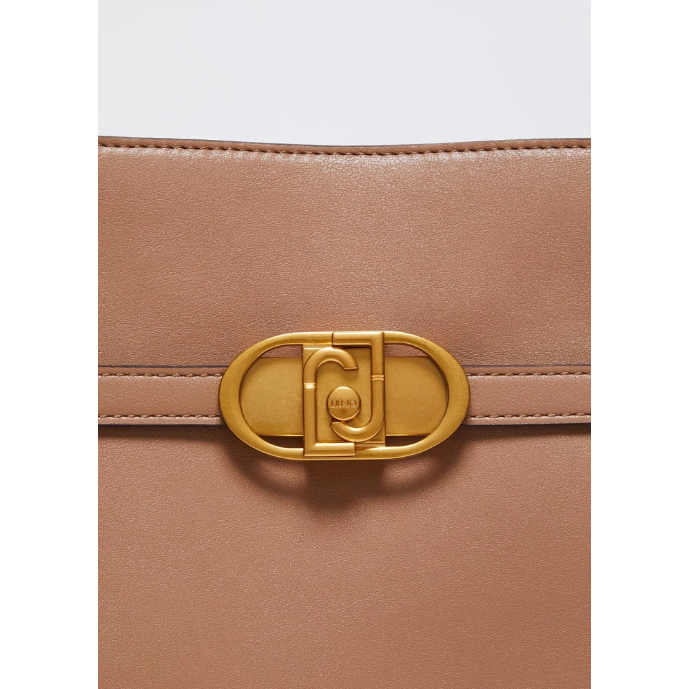Liu Jo Stijlvolle Crossbody Handtas Beige Dames