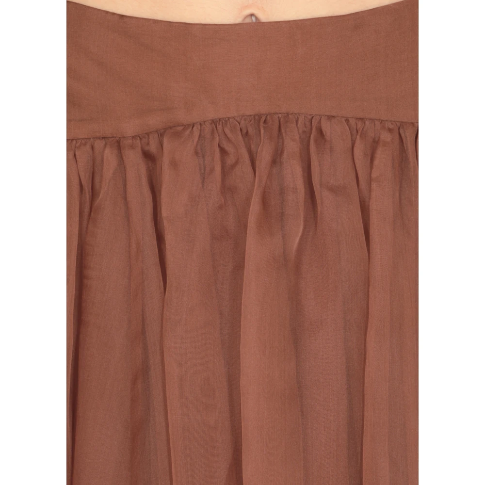Zimmermann Maxi Skirts Brown Dames