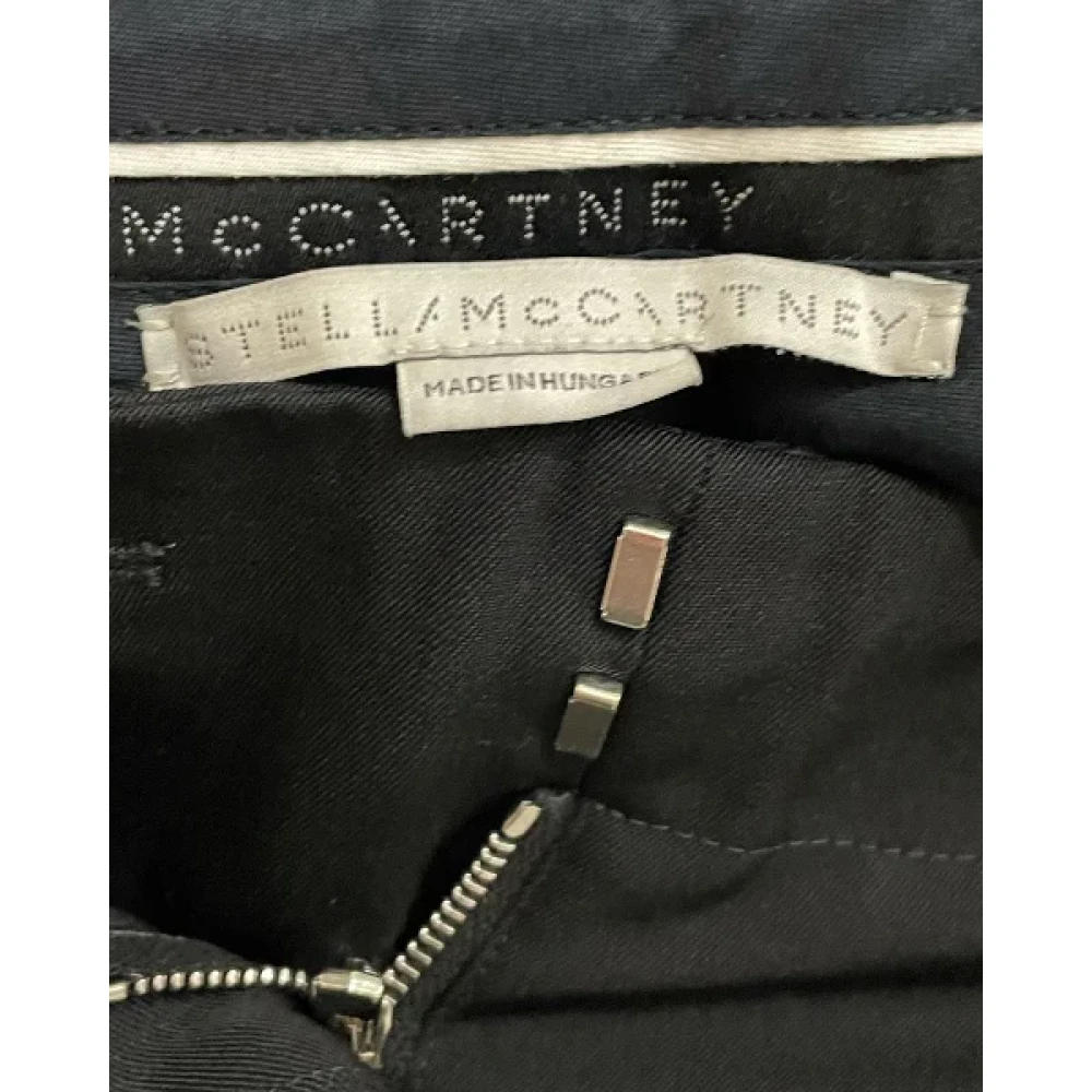 Stella McCartney Pre-owned Cotton bottoms Black Dames