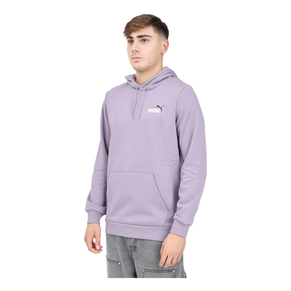 Puma Lila Hoodie Tröja Herr Höst Vinter Purple, Herr