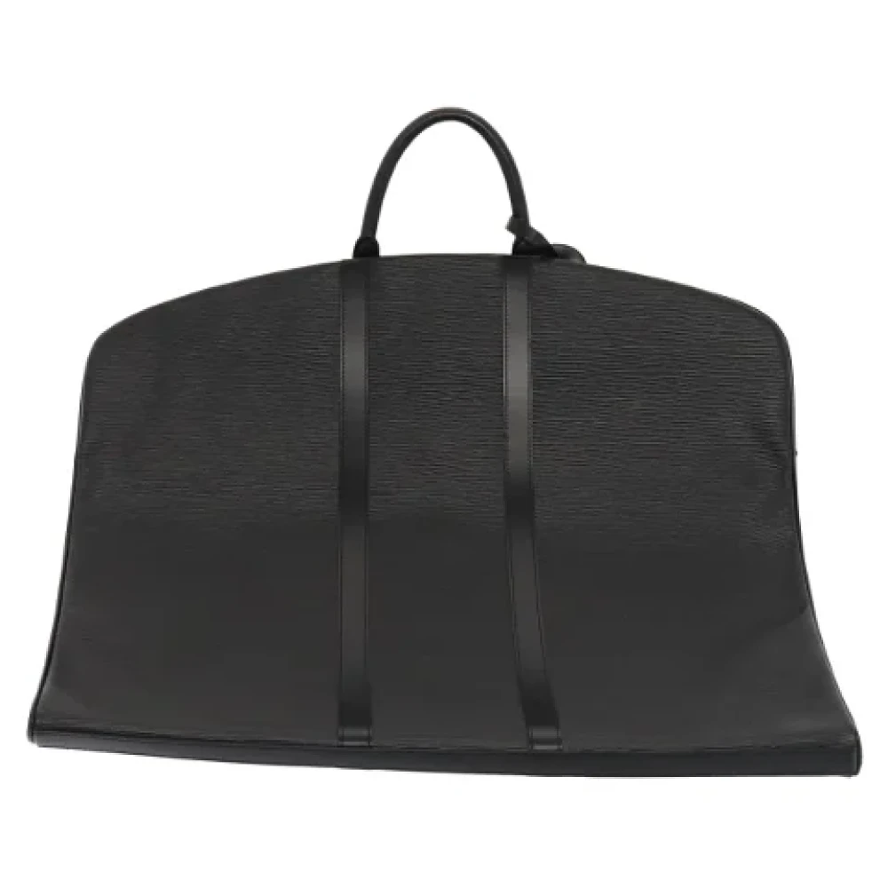 Louis Vuitton Vintage Pre-owned Leather travel-bags Black Dames