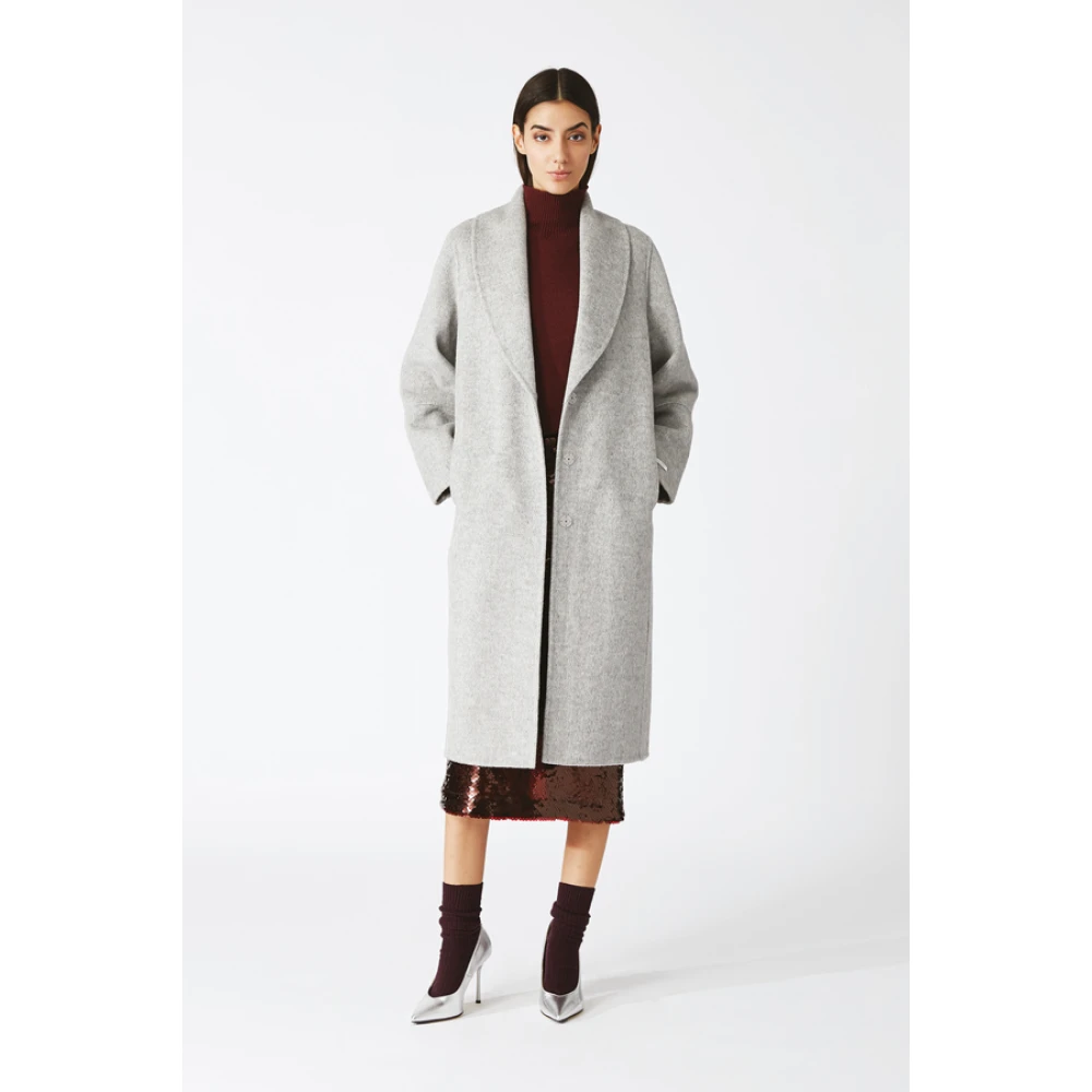 Nenette Grijze Stijlvolle Jassen Gray Dames