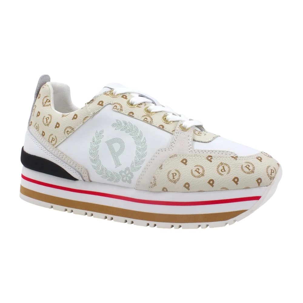Pollini Sneakers Dames Schoenen Beige