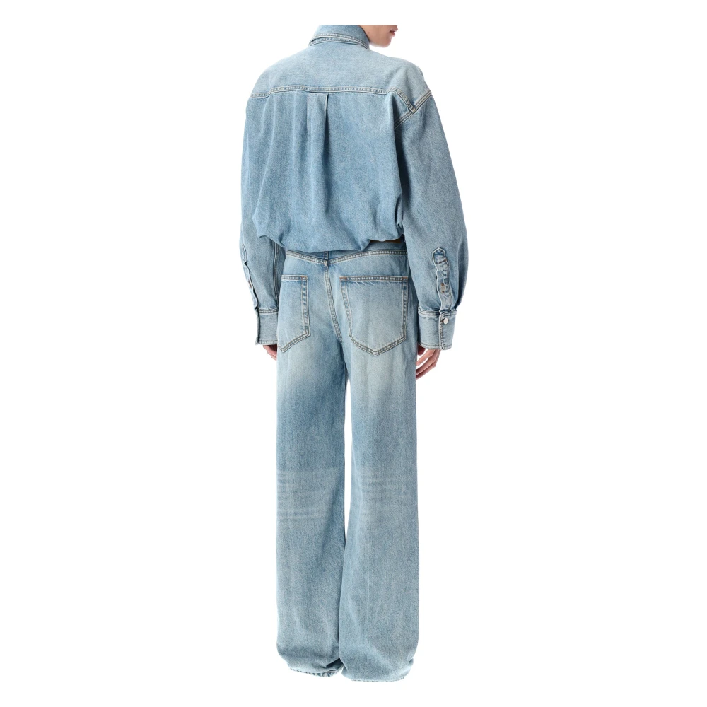 Haikure Tilda Denim Jumpsuit Blue Dames