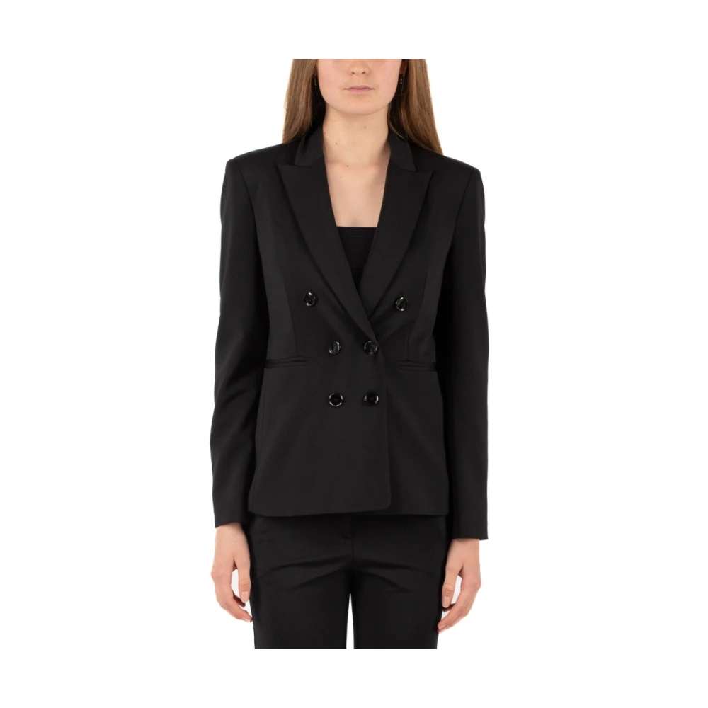 Pinko Women's Black Stylish Jacket In Pink - Blazers - Xs - Jackets