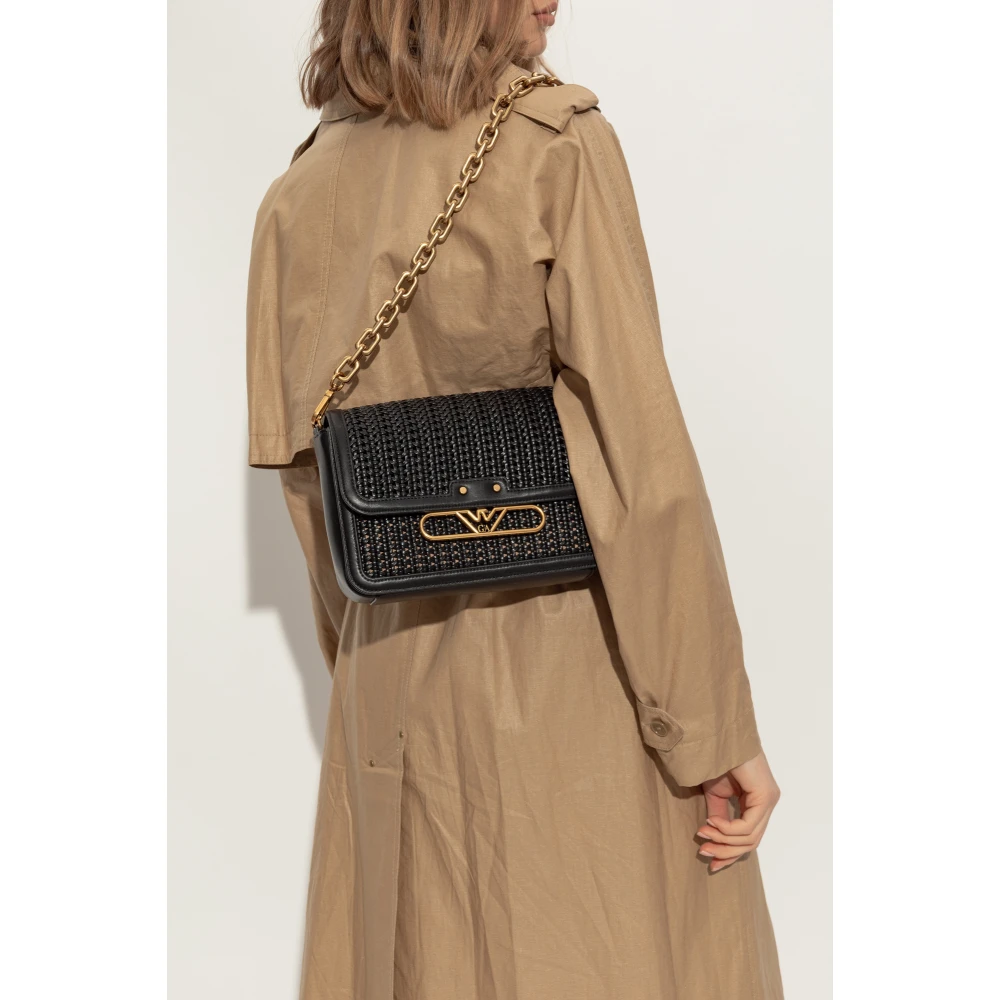 Emporio Armani Schoudertas Black Dames