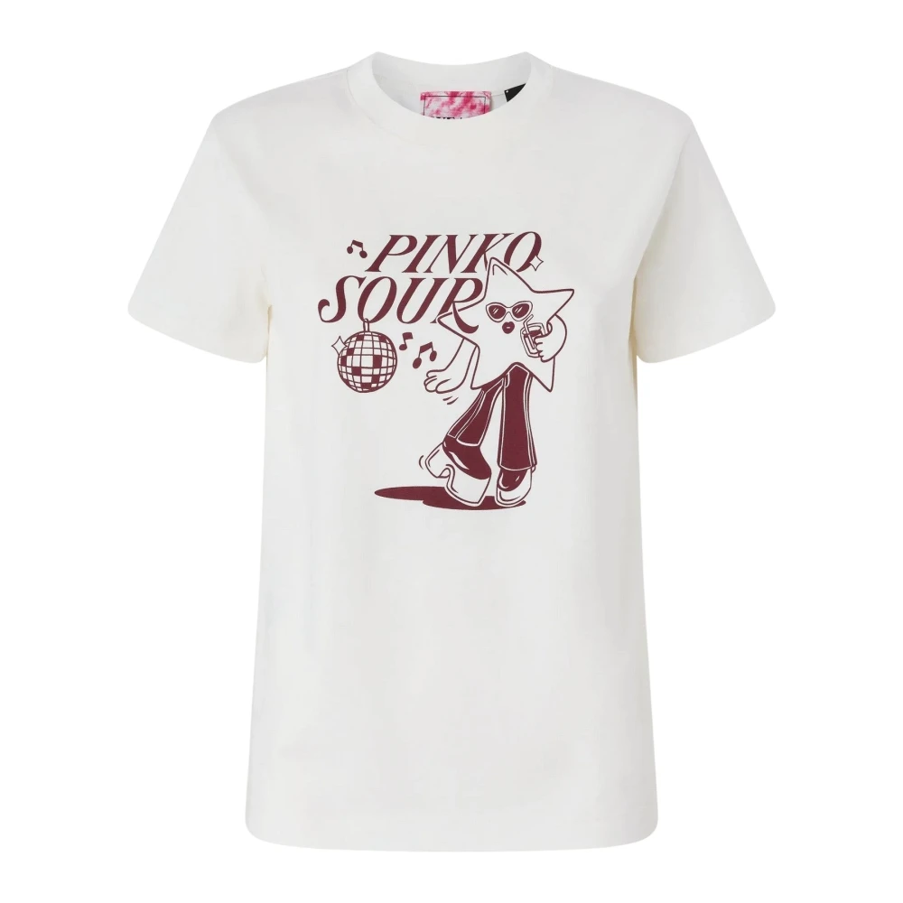 Pinko Women's White T-Shirts - T-Shirts - Xs - Tops