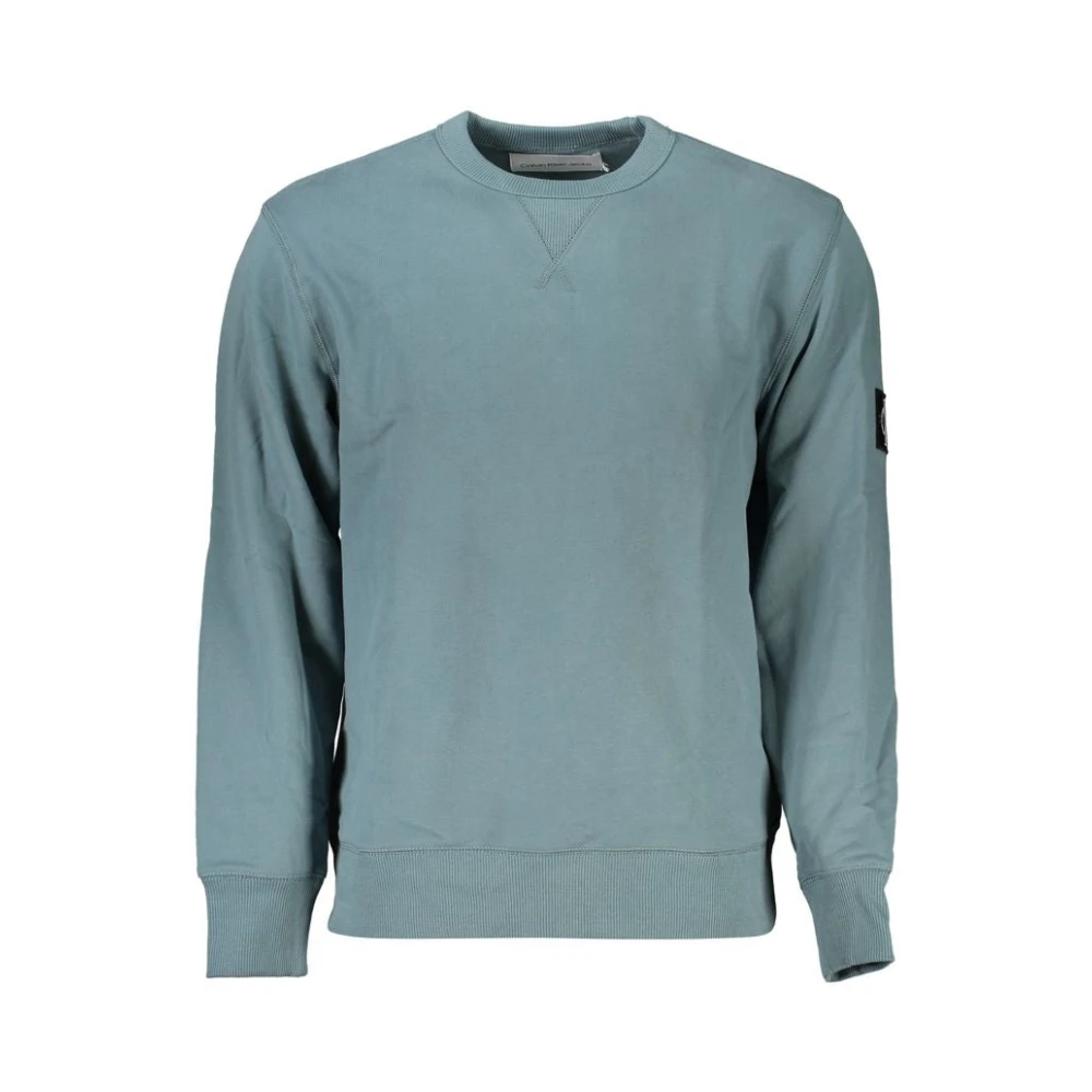 Calvin Klein Groen sweatshirt met ronde hals Green Heren
